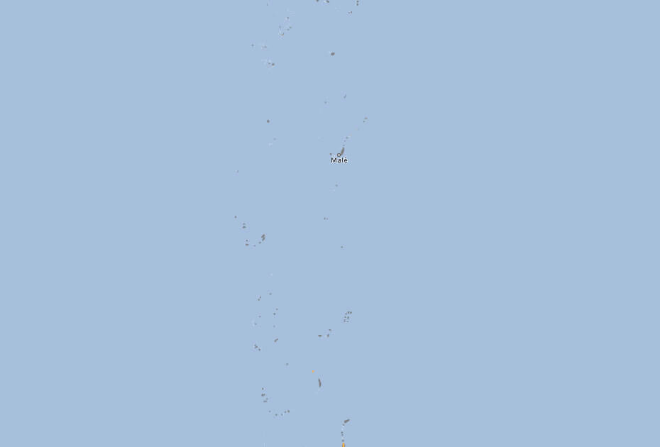 map of maldives